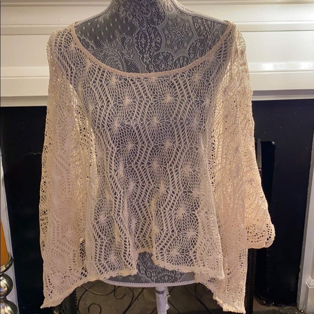 Alexis Cream/Ivory Woven Shaw XS/S